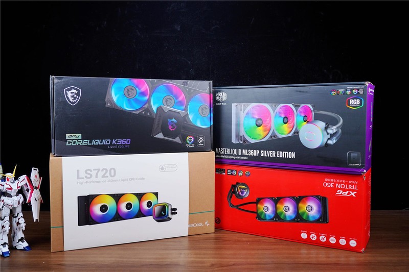 酷冷、微星、九州、威刚，新老4款旗舰水冷对比，总有一款适合你