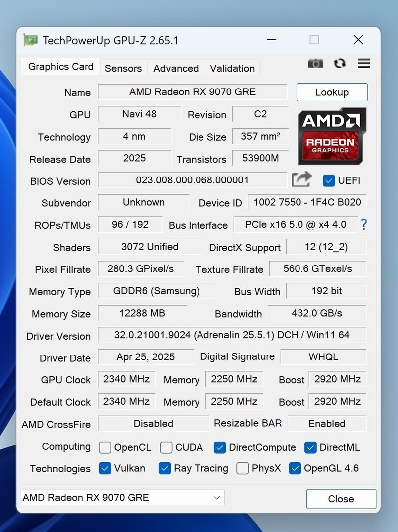 铭凡 X1 Pro-370 搭配原生OcuLink连接 9070 GRE 畅玩 3A 大作！