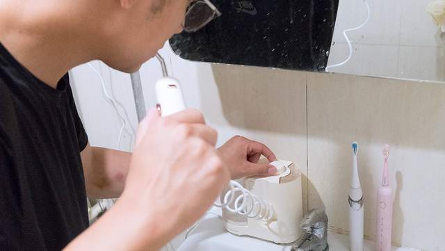 一分钟喷射1900次，用了就回不去的洗牙神器，OcareLink欧卡尔琳 P600台式冲牙器