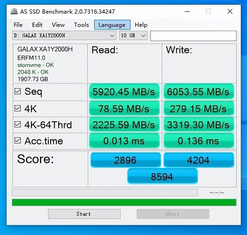 影驰星曜20周年纪念版2TB固态硬盘开箱试玩：全速E27方案