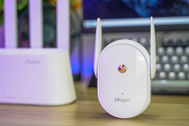 自动组网，大户型信号全覆盖 锐捷蜂鸟套装路由器