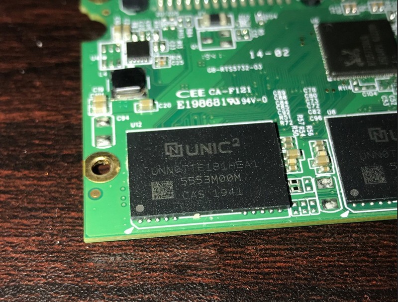 金泰克s320 256g固态修复，瑞昱RTS5732DLQ量产工具，紫光闪存拆解开卡