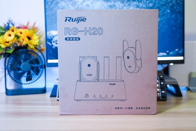 自动组网，大户型信号全覆盖 锐捷蜂鸟套装路由器