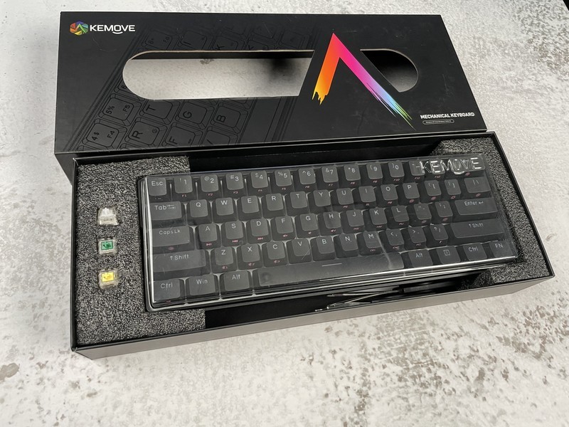 KEMOVE DK61机械键盘开箱评测