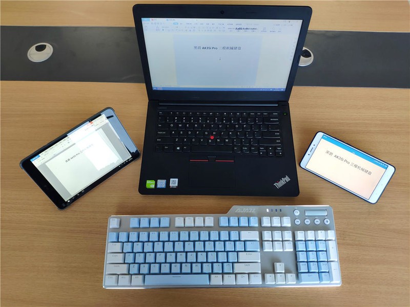 高性价比的104键三模机械键盘，黑爵AK35i Pro全新体验