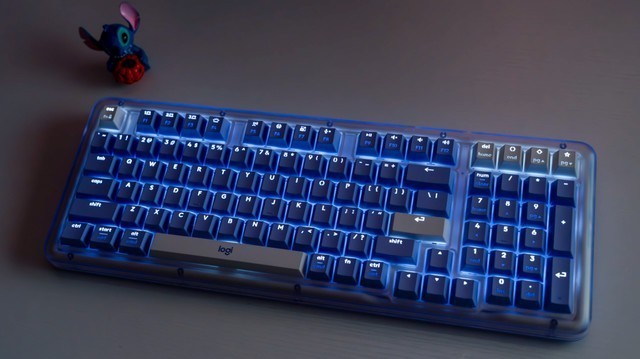 年轻人的第一把AI 客制化键盘，罗技琥珀系列K98M首发体验分享