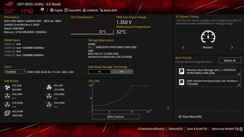 最后一块拼图终补齐，ROG STRIX B860-F首发评测&装机分享