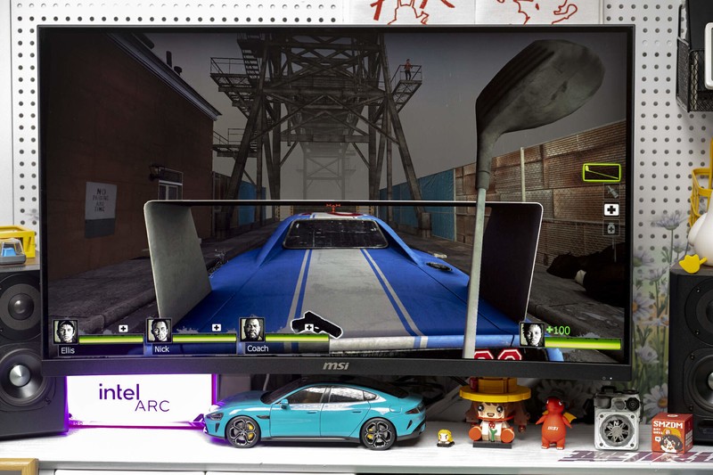 一键切换160Hz和320Hz，MAG 321CUPDF黑刃电竞显示器使用体验