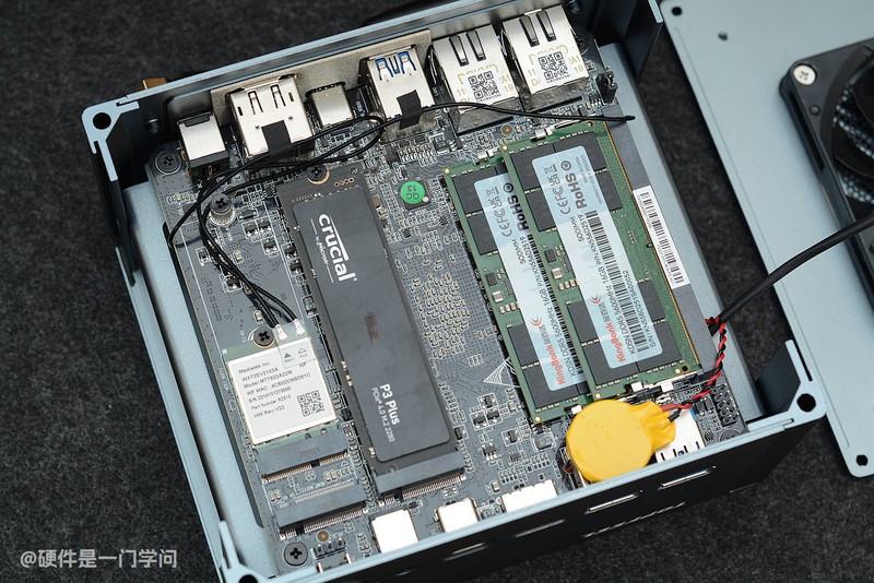 顶级散热、外置天线、32+1T、2399元，极夜T8130M迷你主机分享