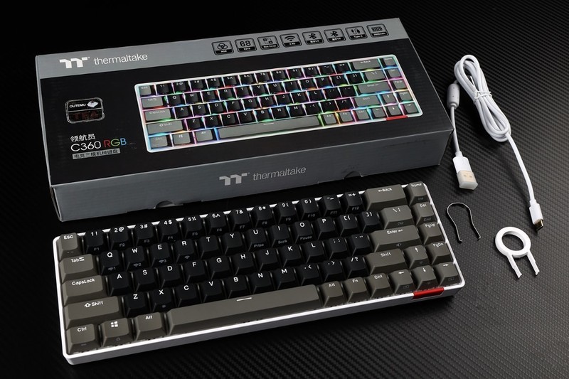 居家办公/游戏两不误，TT C360机械键盘+探索者X2无线鼠标推荐