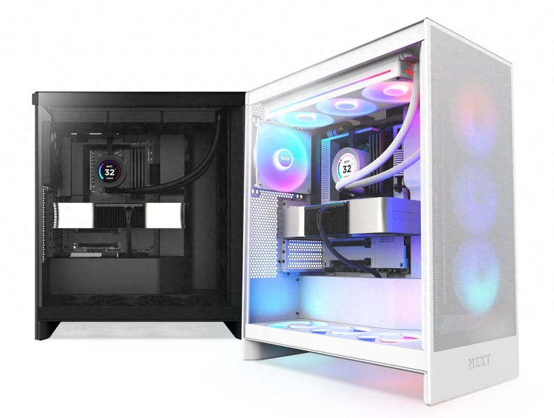 个头高颜值高散热好，恩杰NZXT H7 FLOW 机箱装机体验来了