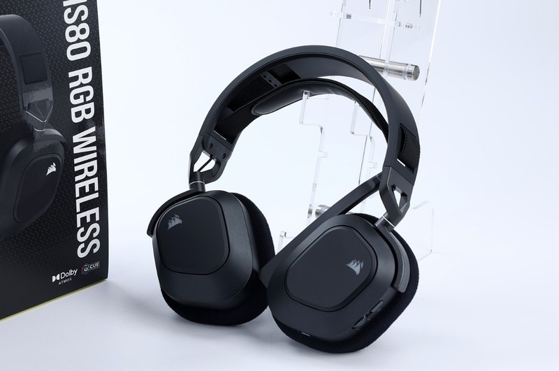 有钱就能任性！美商海盗船K100 AIR 无线机械键盘+ HS80 无线耳机