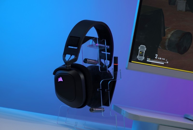 有钱就能任性！美商海盗船K100 AIR 无线机械键盘+ HS80 无线耳机