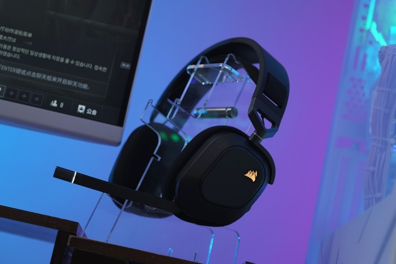 有钱就能任性！美商海盗船K100 AIR 无线机械键盘+ HS80 无线耳机