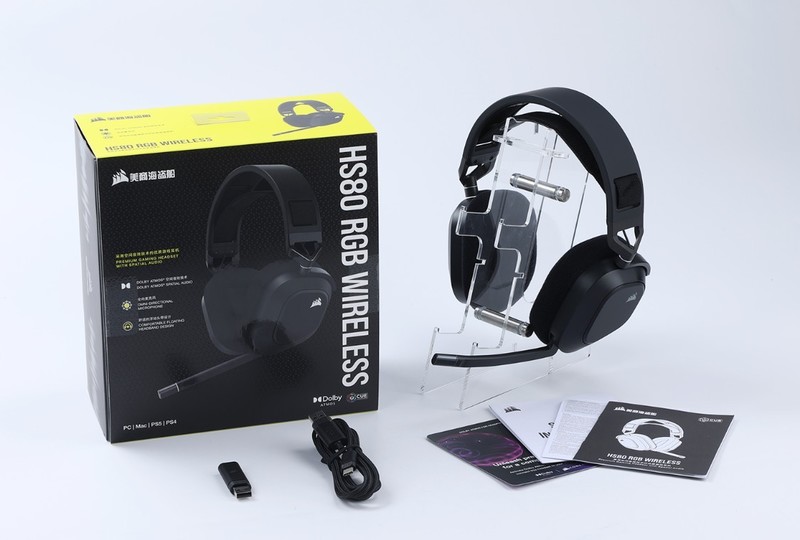 有钱就能任性！美商海盗船K100 AIR 无线机械键盘+ HS80 无线耳机