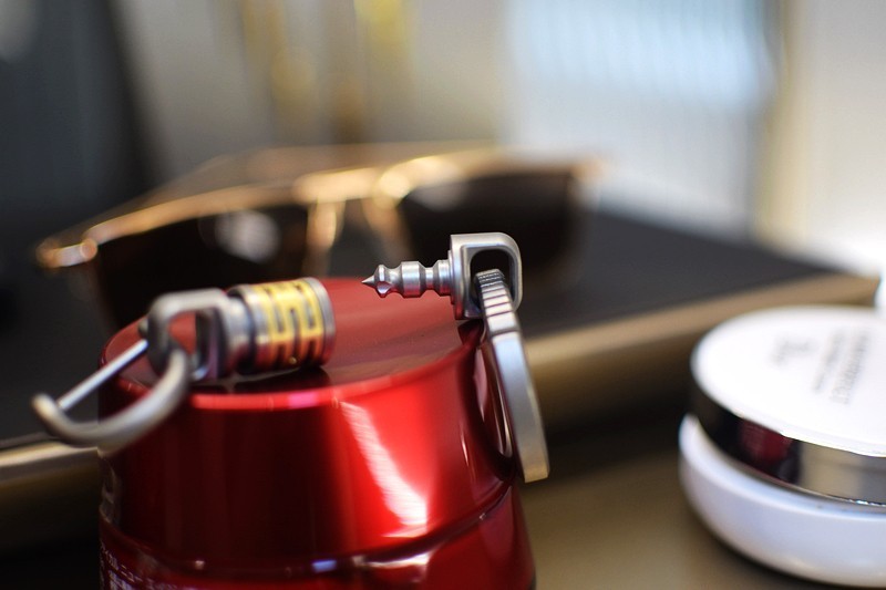 铜圈钛.全钛设计 FEGVE费戈钛合金防脱快拆钥匙扣