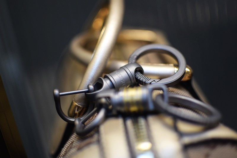 铜圈钛.全钛设计 FEGVE费戈钛合金防脱快拆钥匙扣