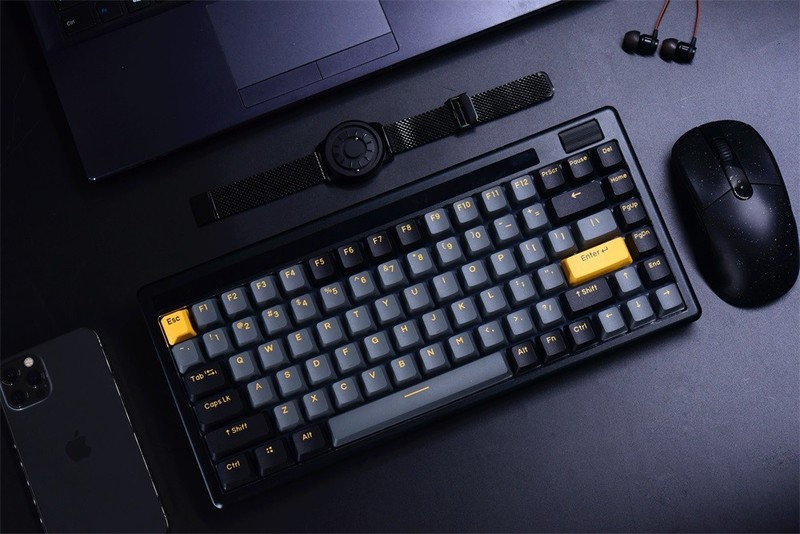 「拆解评测」供不应求的达尔优A84 Pro铝合金机械键盘结构拆解