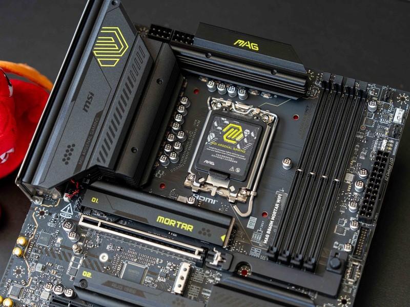 DDR5内存超频更轻松，微星MAG B860M MORTAR WIFI迫击炮主板首发测评