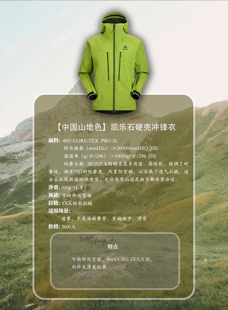 户外登山推荐指南：如何挑选一件