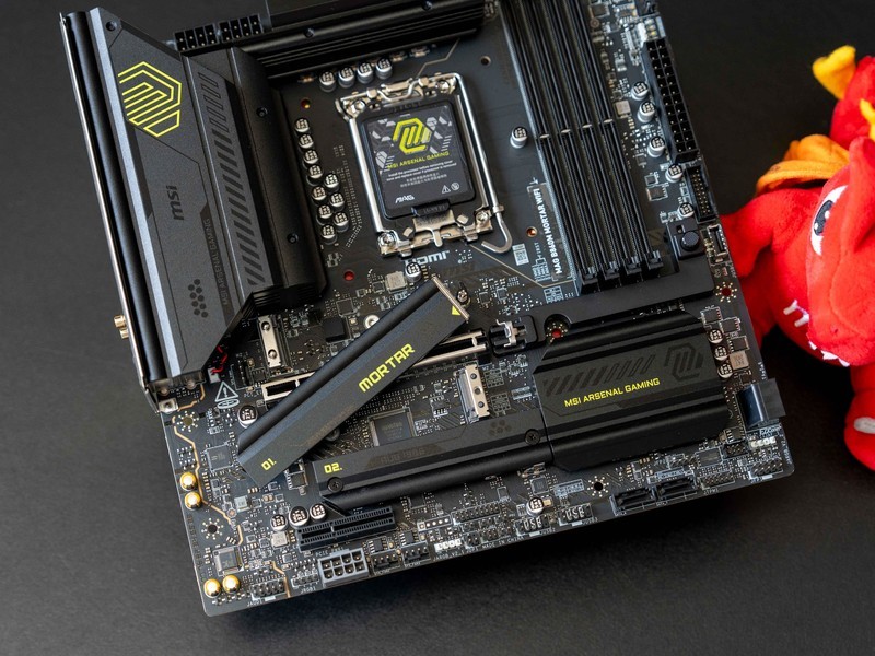 DDR5内存超频更轻松，微星MAG B860M MORTAR WIFI迫击炮主板首发测评