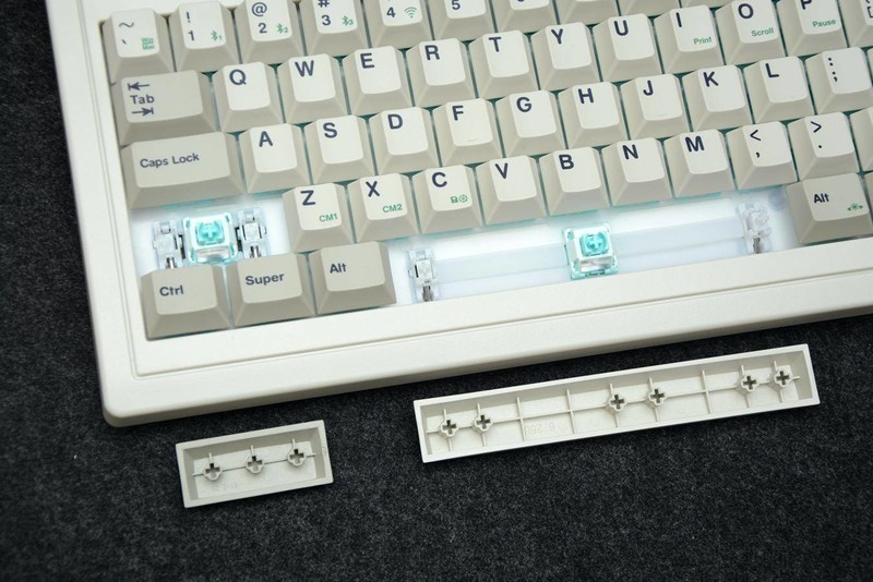 大爷的外观、小伙的心，腹灵OG87复古灰三模机械键盘开箱