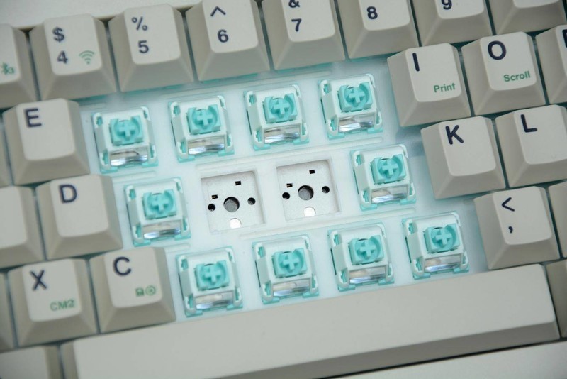 大爷的外观、小伙的心，腹灵OG87复古灰三模机械键盘开箱