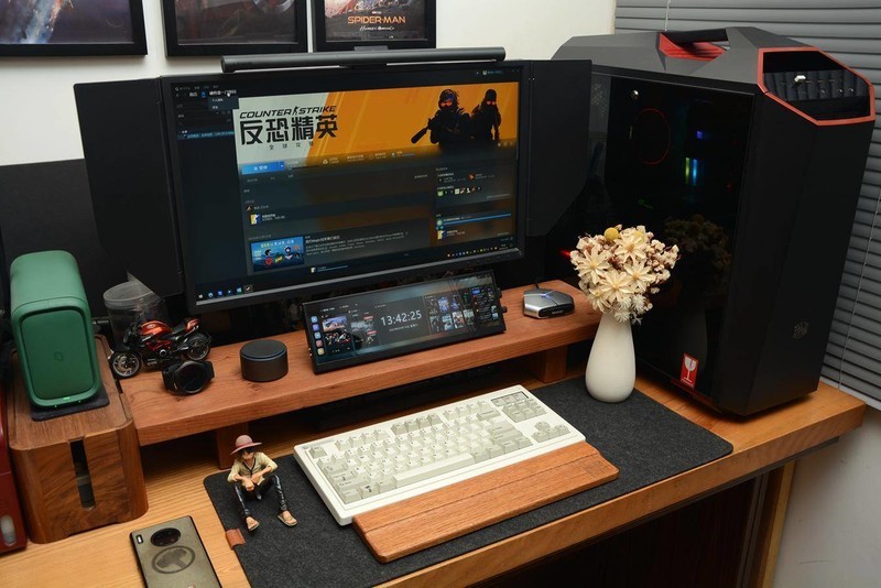 大爷的外观、小伙的心，腹灵OG87复古灰三模机械键盘开箱