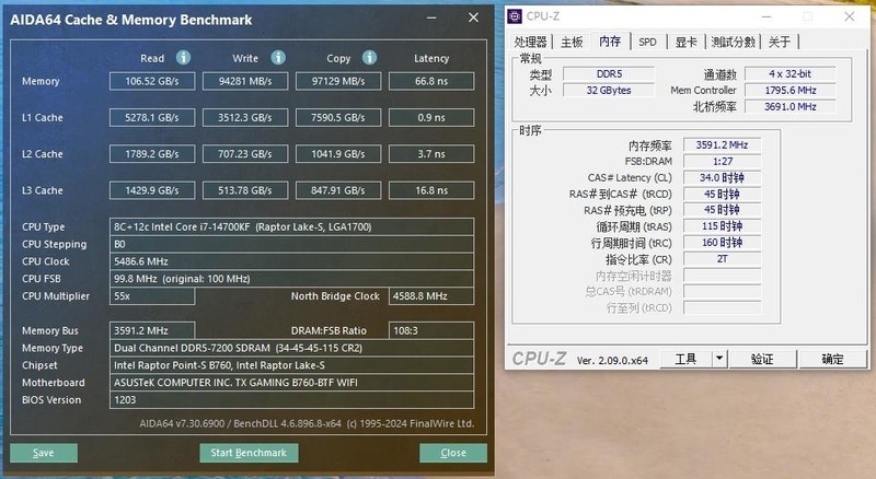 暑假装一套清凉背插海景房，华硕TX GAMING B760-BTF WIFI实装分享
