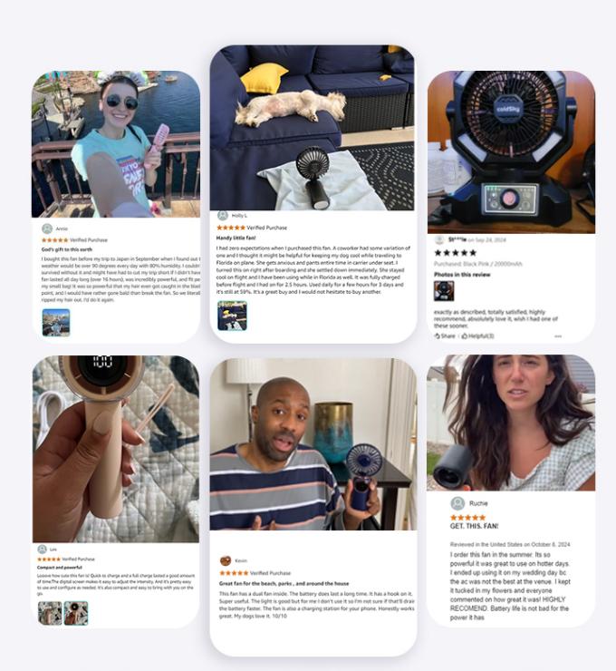 把高端高速小风扇价格吹下来！ColdSky小风炮仅69元起