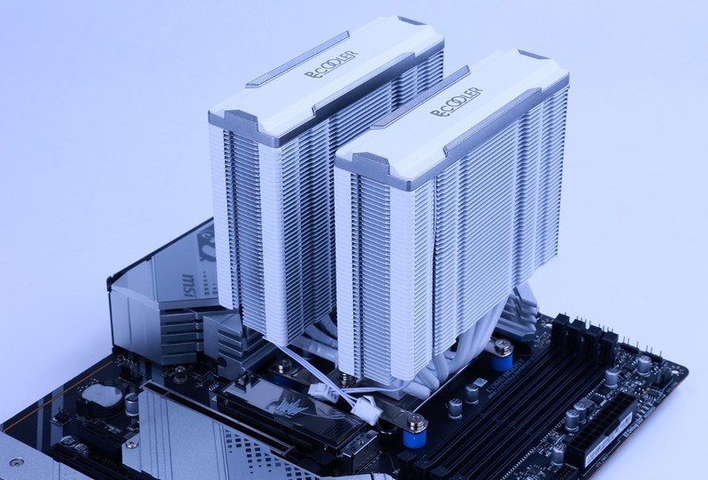 用深圳优惠券撸白色双塔风冷性价比咋样？东海双子星S9 EX装机实测