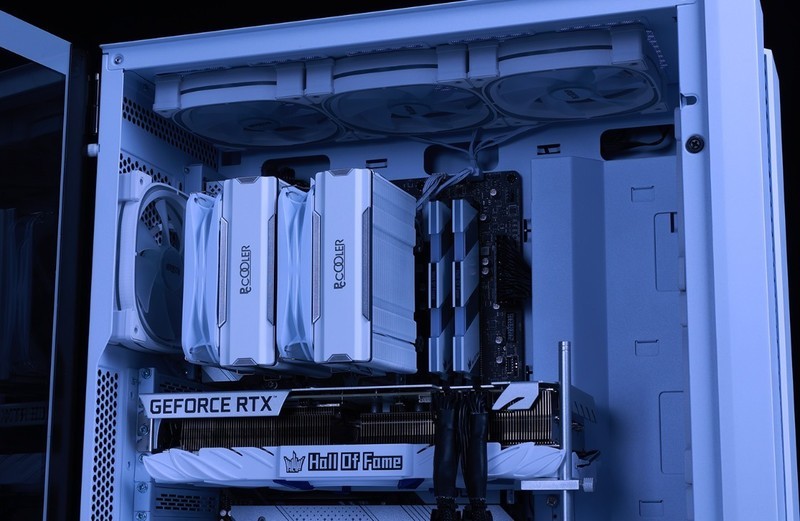 用深圳优惠券撸白色双塔风冷性价比咋样？东海双子星S9 EX装机实测