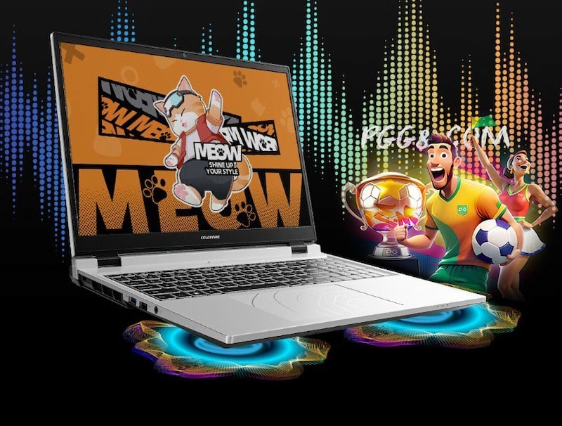 猫系潮酷？彩虹MEOW R16游戏本试玩实测：PG游戏体验到底稳不稳？