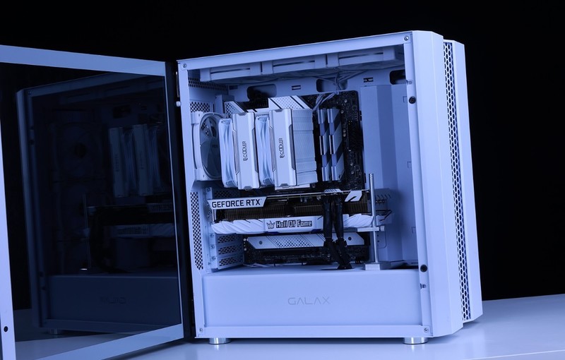 用深圳优惠券撸白色双塔风冷性价比咋样？东海双子星S9 EX装机实测