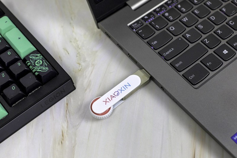 我的办公室解压神器，联想小新固态U盘，128GB大容量能存还能盘