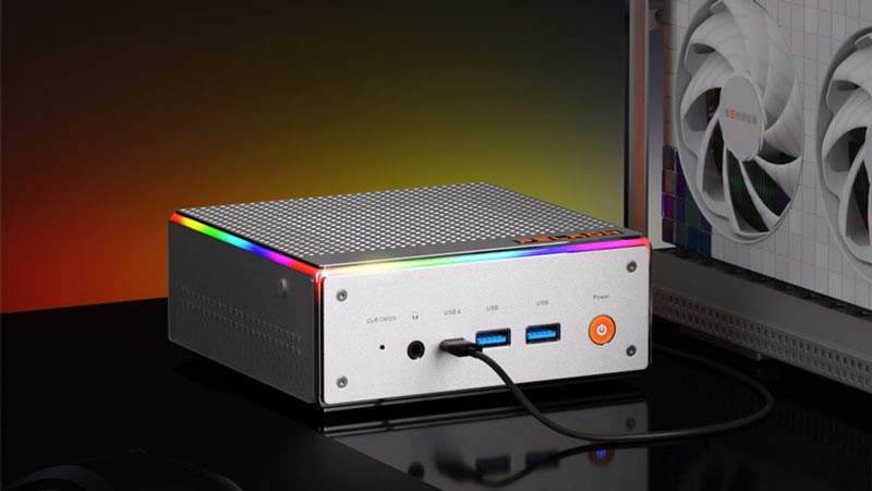 40Gbps+外置显卡，磐镭HO4迷你主机USB4揭秘