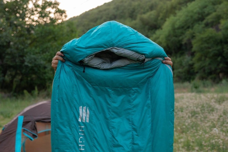 我与天石极光睡袋的首次邂逅， 就让我发现了这片绝佳露营地