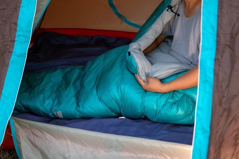 我与天石极光睡袋的首次邂逅， 就让我发现了这片绝佳露营地