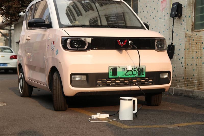 奥睿科充放电枪体验，我的五菱宏光MINI也用上快充了