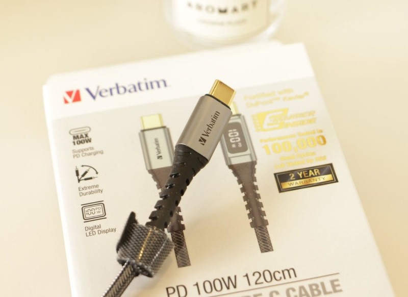 威宝100W数显快充数据线体验！应该是市面上能买到最好用的充电线