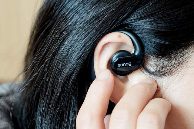 零重力无感佩戴 不入耳更安全——sanag Z30s 蓝牙耳机测评