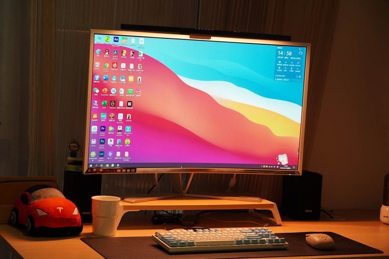 LYMAX 徕美视 防蓝光拾音屏幕灯（曲屏版）体验