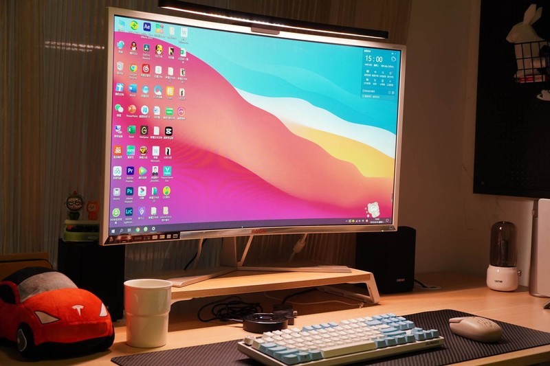 LYMAX 徕美视 防蓝光拾音屏幕灯（曲屏版）体验