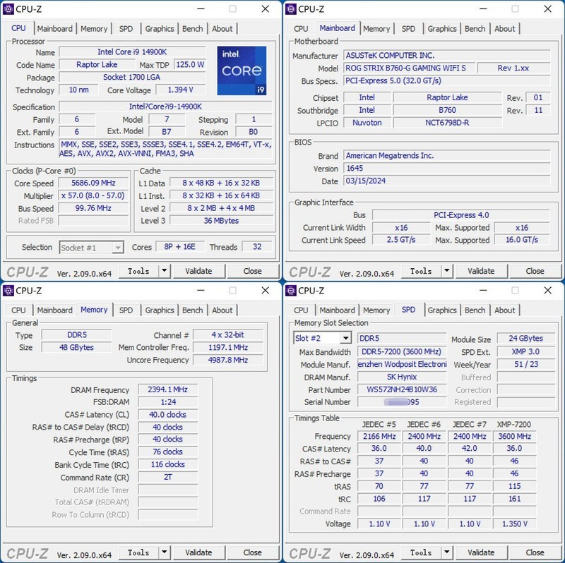 小众但好用的宝藏内存，沃存SOLAR 海王星DDR5 7200 24G×2体验分享