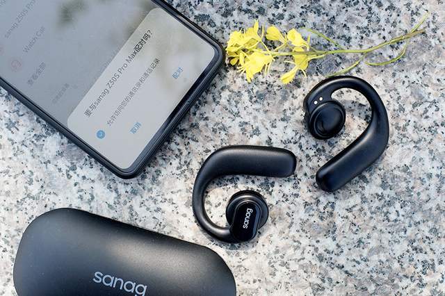零重力无感佩戴 不入耳更安全——sanag Z30s 蓝牙耳机测评
