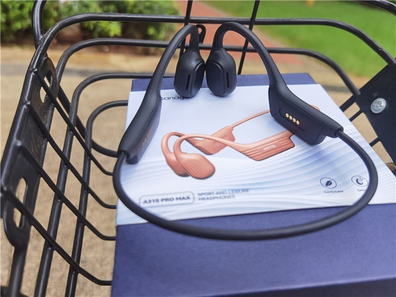 ?无感佩戴，畅爽运动，耳机就该这样：sanag塞那A31气传导运动耳机