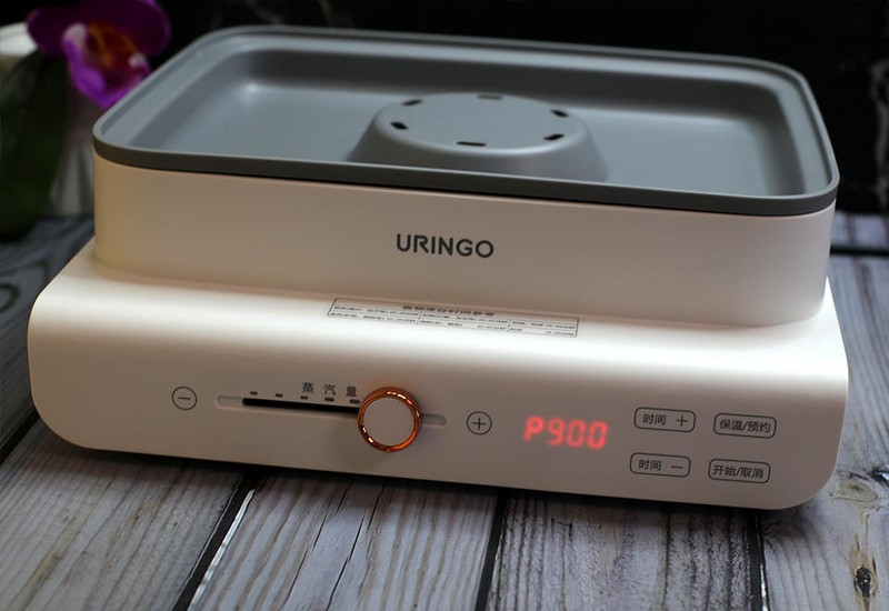 健康美食轻松蒸出来，七彩叮当透明电蒸锅