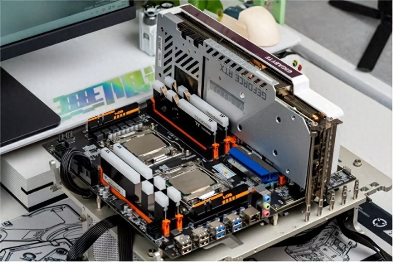 两颗至强处理器不到60块，双路服务器主板实现56线程，装机性能实测