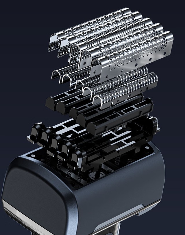 男人剃须天花板？未野MRX五刀头狂魔：21000超高转速告别胡茬困扰