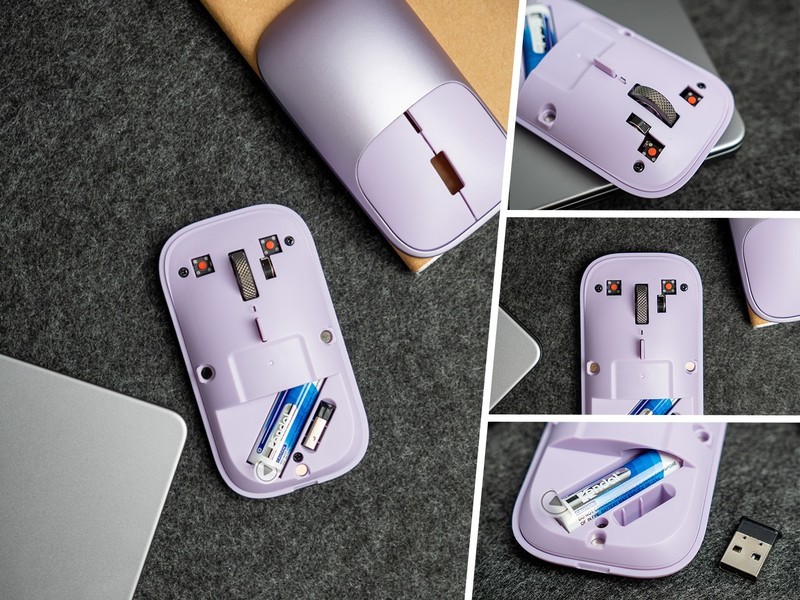 纤薄静音，便携首选，贱驴001无线蓝牙鼠标